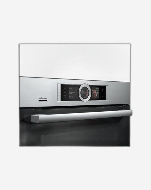 Bosch Series 8 Built-In Oven Pyrolytic Self-Cleaning & TFT Touch Display 71 L & 60 × 60 cm Stainless Steel – HBG6764S6M (ESMA Certified)