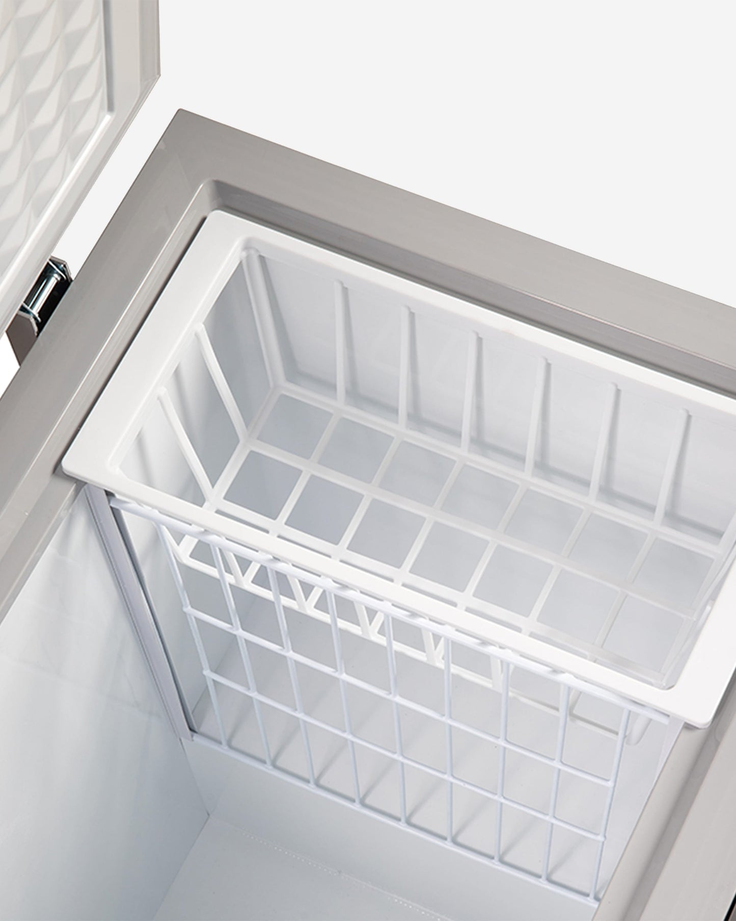 Hoover Chest Freezer, Low Frost, Convertible Temperature, 133 L, Grey – HCF-K133-GR (ESMA Certified)