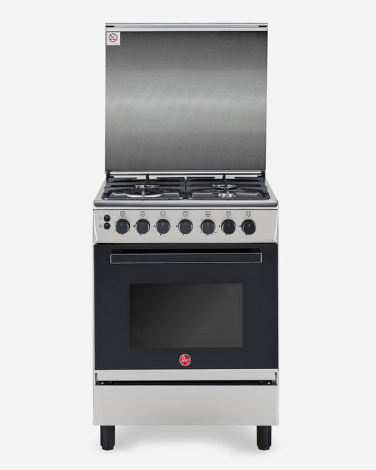 Hoover Stainless Steel Full Gas Cooker 60X60 4 Burner