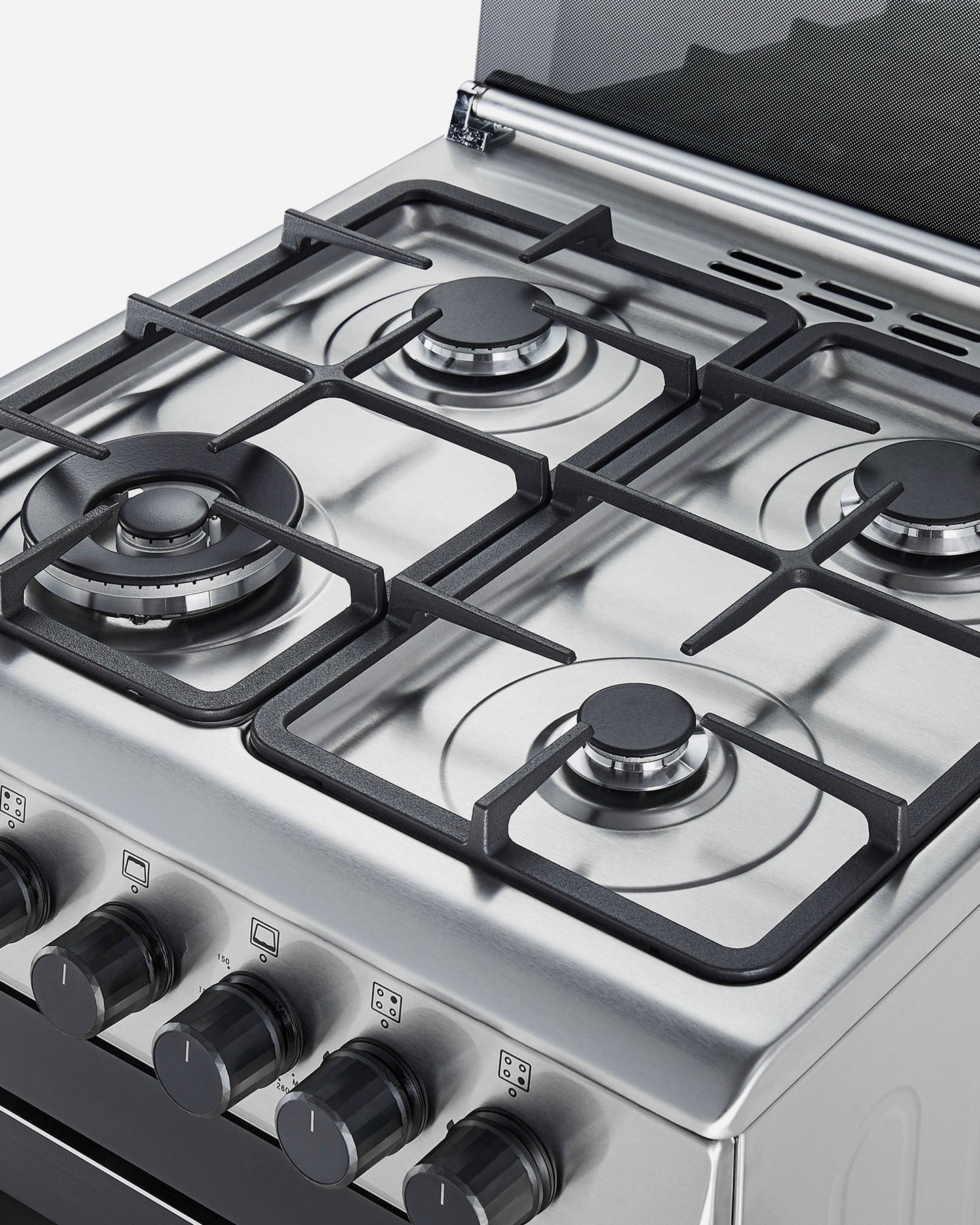 Hoover Stainless Steel Full Gas Cooker 60X60 4 Burner