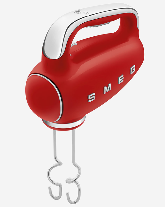 SMEG Retro Hand Mixer with LED Display Red