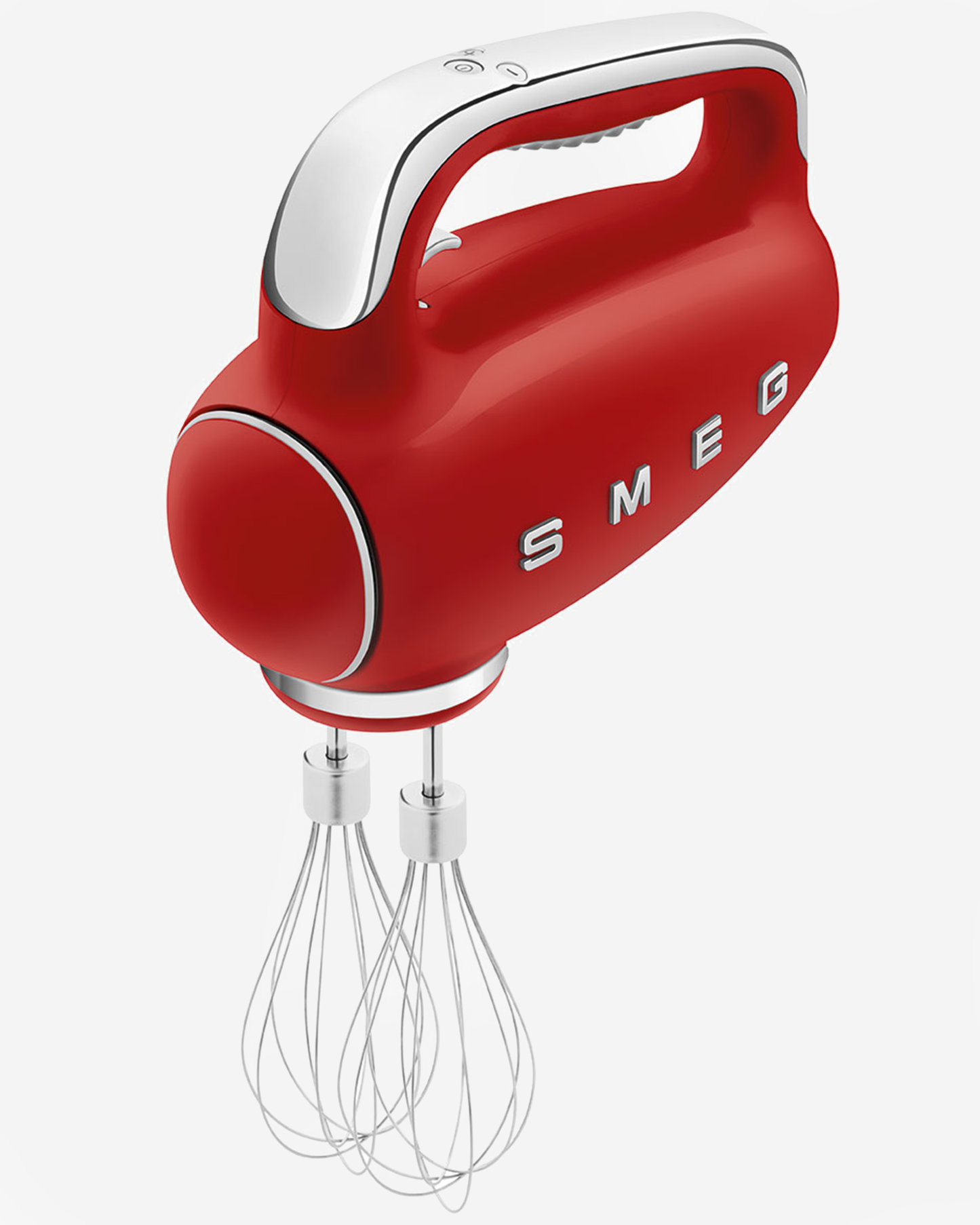 SMEG Retro Hand Mixer with LED Display Red