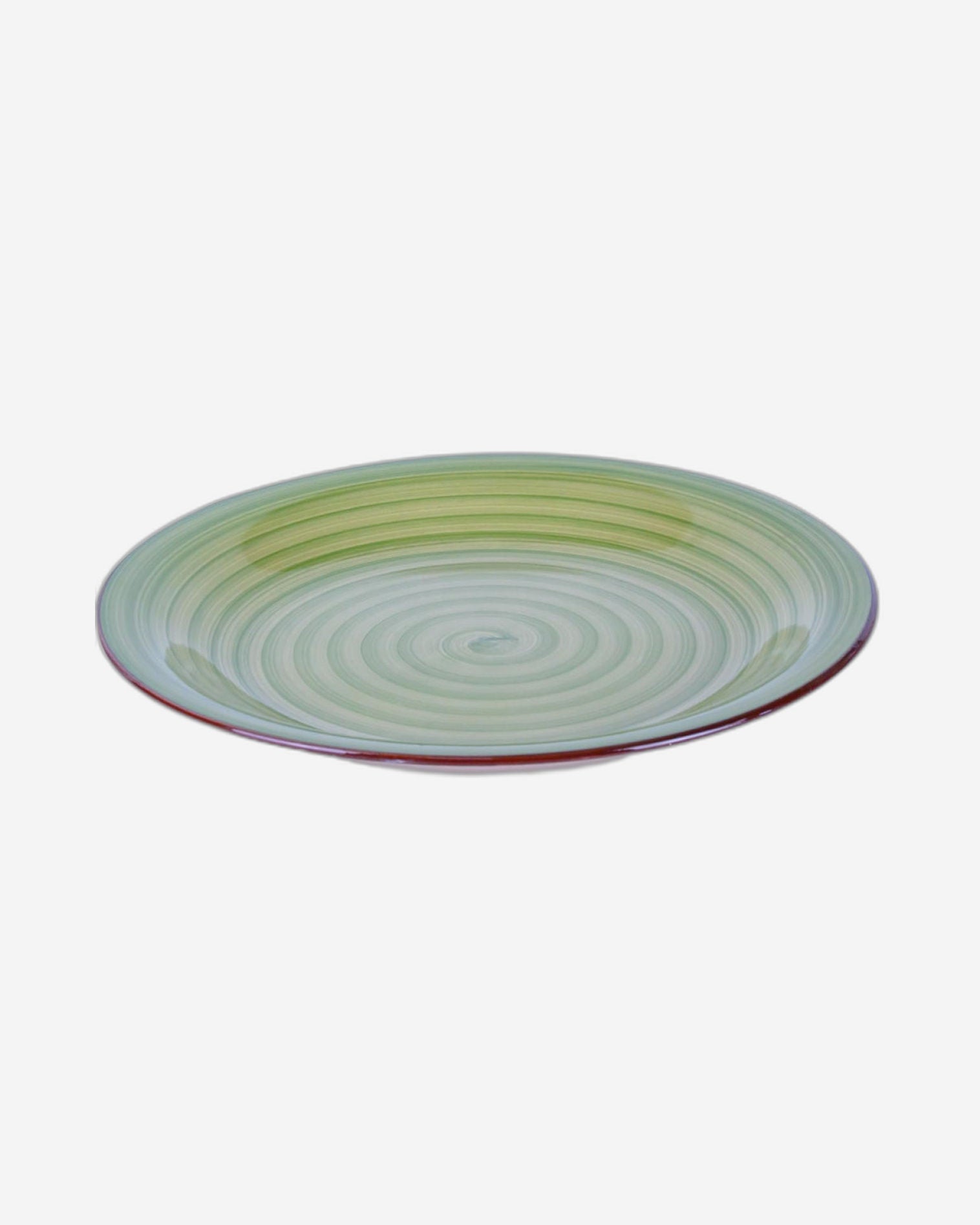 Cuisine Art Cosmic Hand-Painted Stoneware 16pcs Dinner Set – Green | 4 Dinner Plates (10.5"), 4 Dessert Plates (7.5"), 4 Soup Bowls (7"), 4 Mugs (9oz) Elegant & Durable Tableware for Home & Kitchen