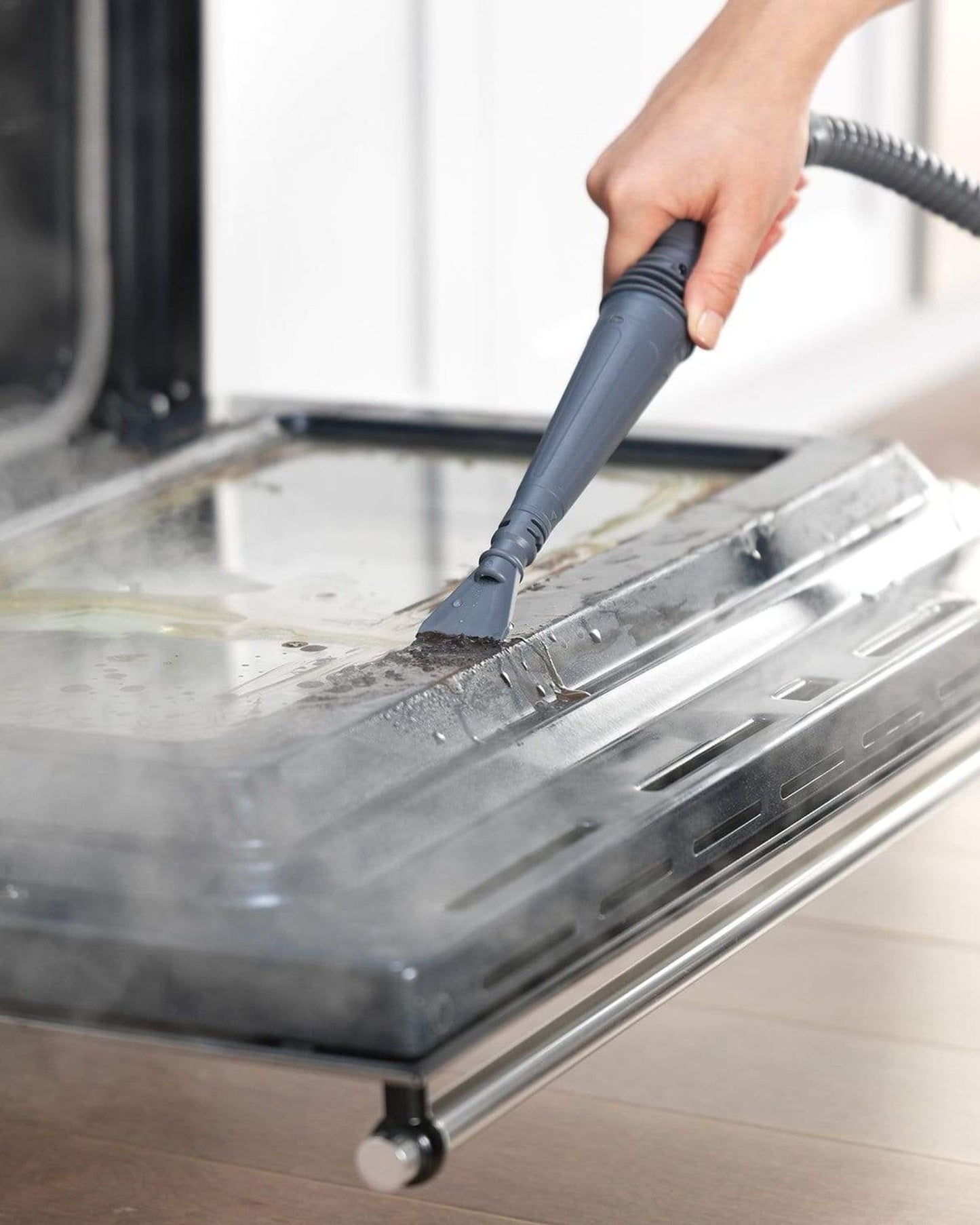 Hoover 2-In-1 Steam Mop Cleaner With Detachable Handheld Bagless Vacuum Cleaner