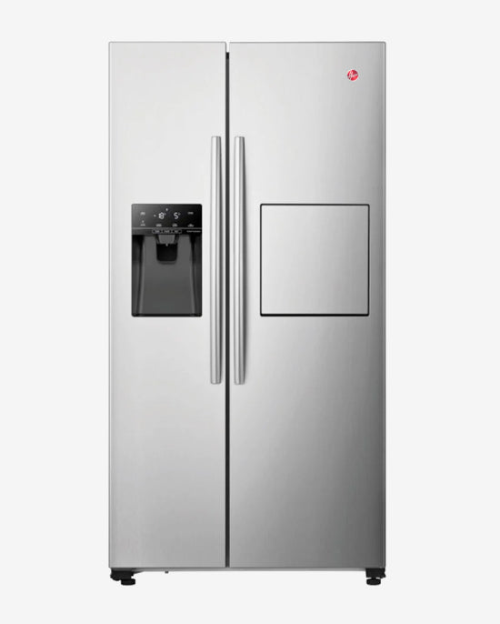 Hoover 700L Side-by-Side Refrigerator with Ice & Water Dispenser