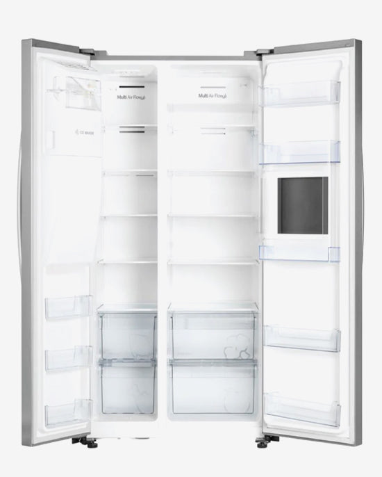 Hoover 700L Side-by-Side Refrigerator with Ice & Water Dispenser