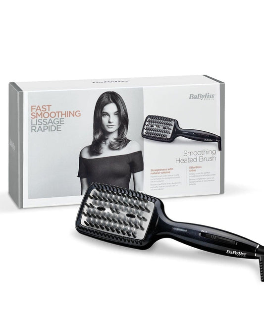 BaByliss Hair Straightening Brush – BABHSB101SDE (ESMA Certified)