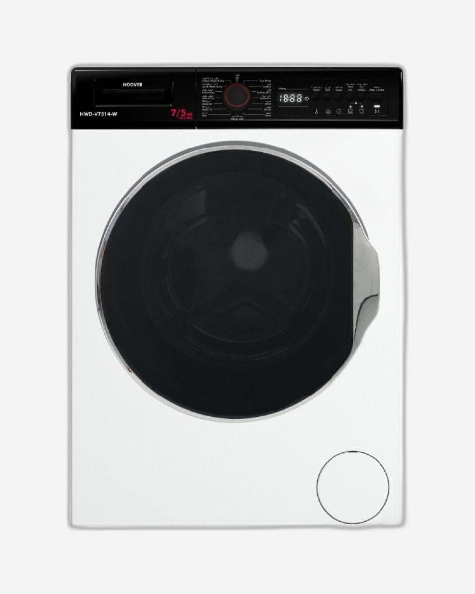 Hoover 7Kg/5Kg Washer-Dryer with Overflow & Foam Protection