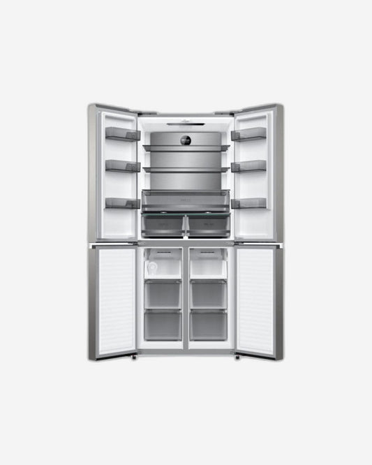 Hoover 540L Metal Cooling Cross Door Frost Free Refrigerator