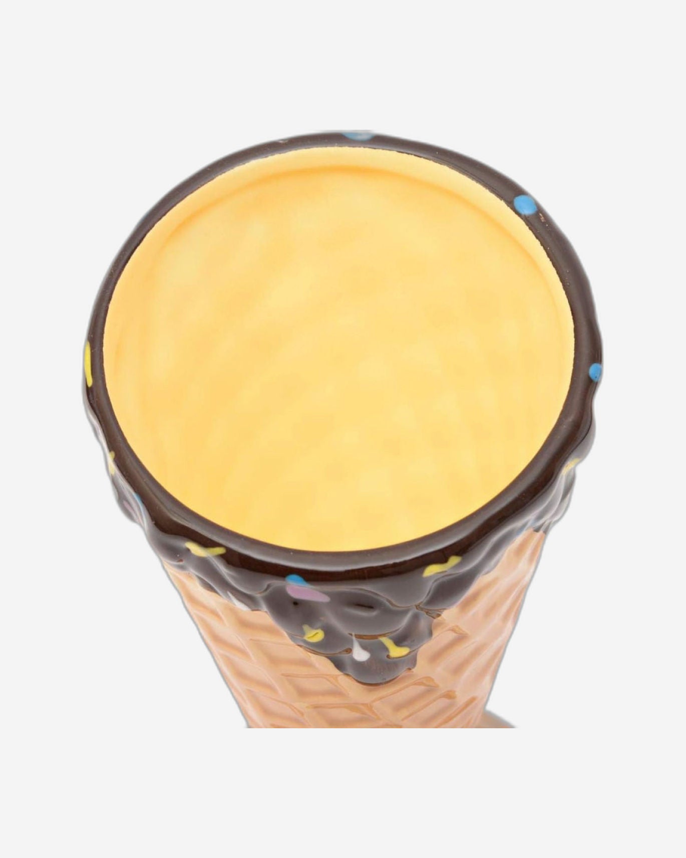 Shallow Dessert Cup Ice Cream Cone-Shaped, 1-Piece – Elegant Serving Cup for Ice Cream, Sorbet, and Desserts