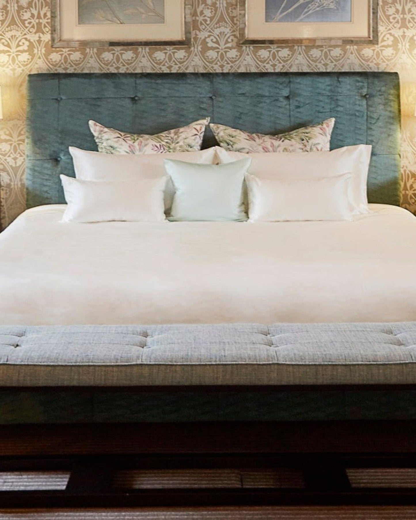 Mayfairsilk "Mulberry Silk" Bed Linen in Ivory