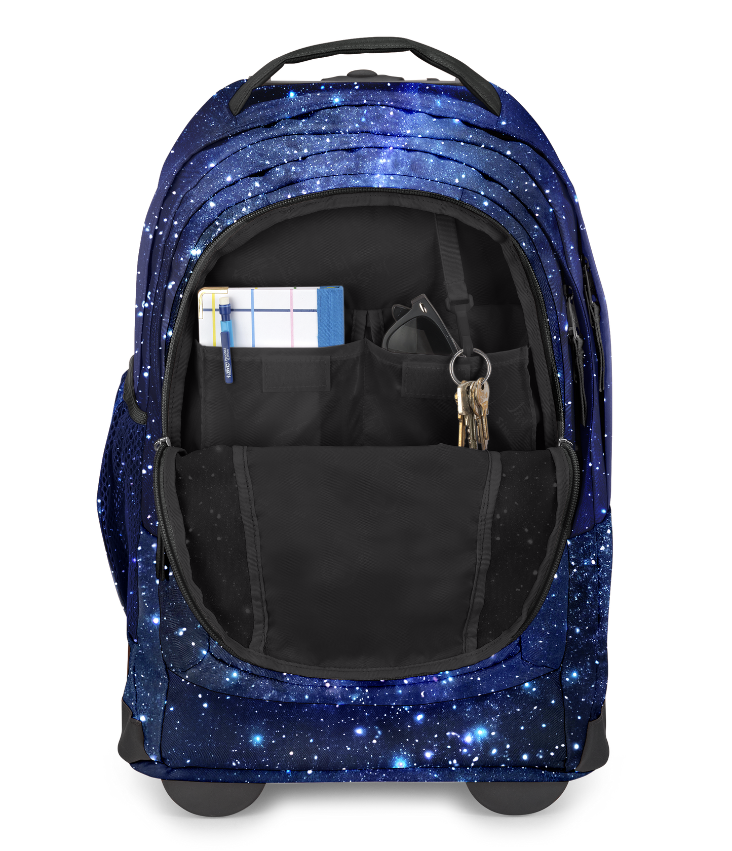 Jansport Driver 8 Stellar Starfie Large two-wheeled Backpack