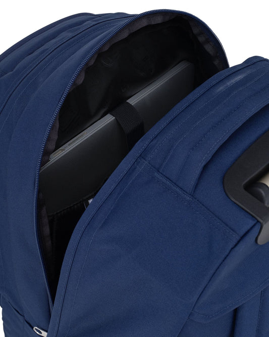 JanSport Driver 8 Large two wheeled Navy Backpack