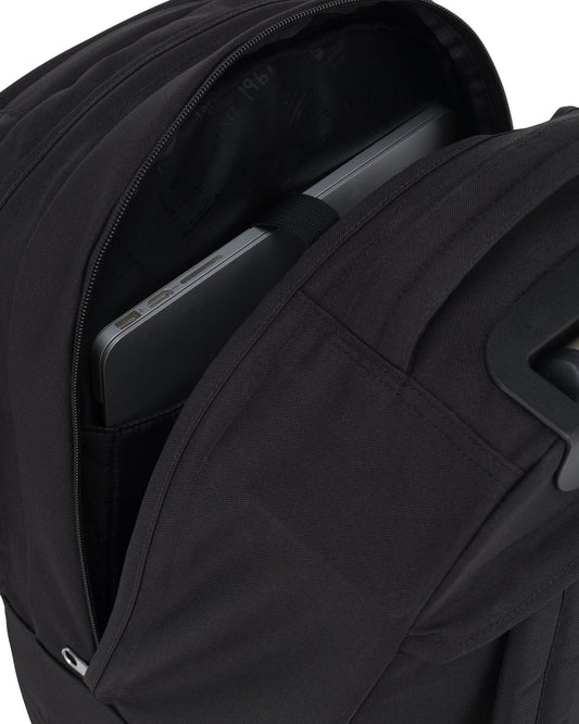 JanSport Driver 8 Large two wheeled Black Backpack