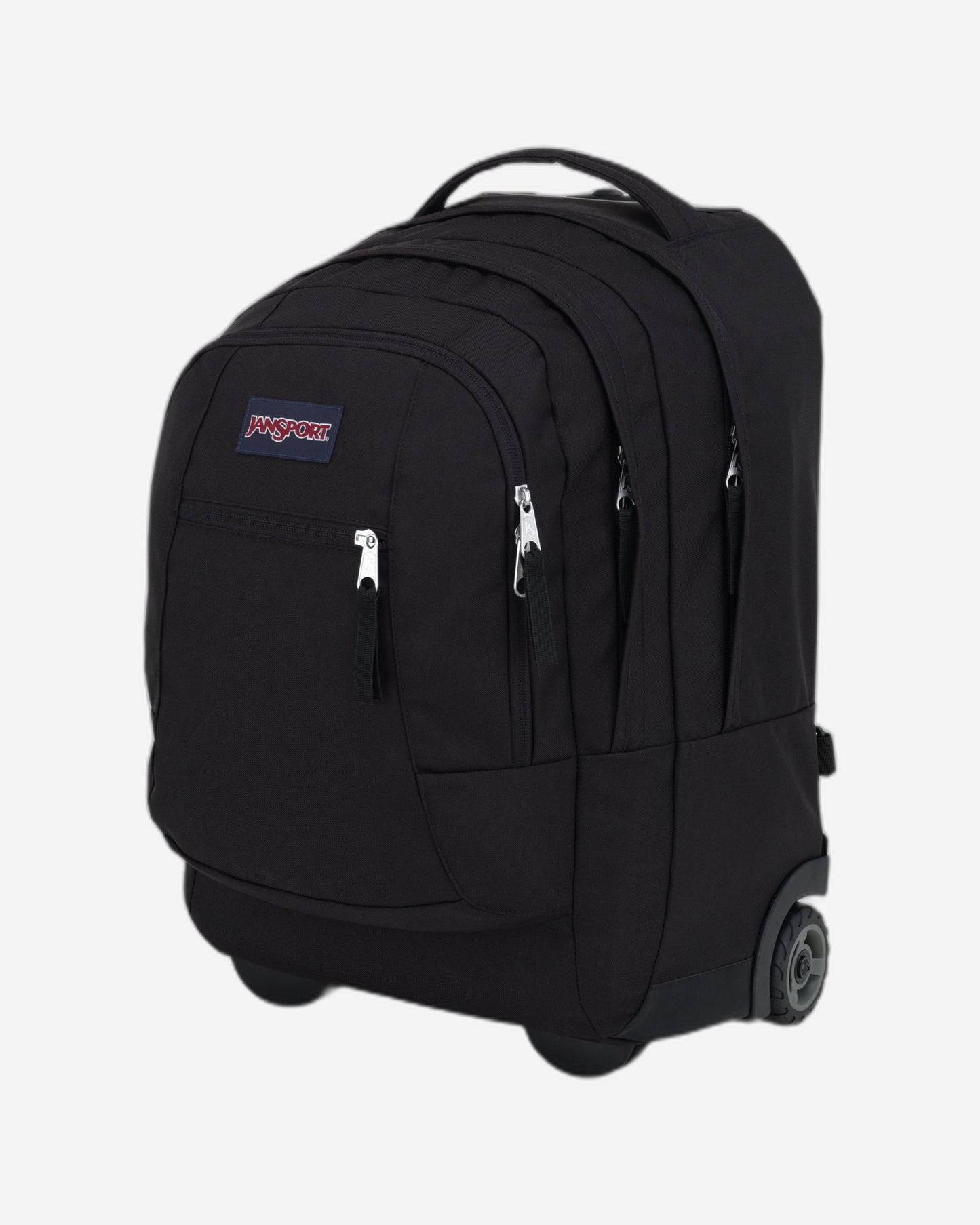 JanSport Driver 8 Large two wheeled Black Backpack