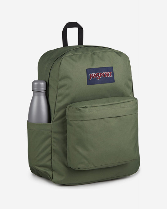 JanSport SuperBreak Plus Medium laptop Cargo Green Backpack