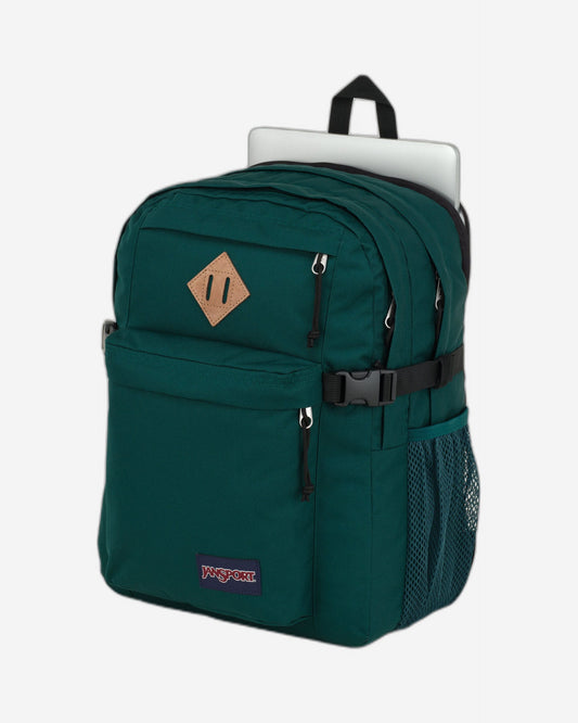 JanSport Main Campus Large laptop Deep Juniper Backpack