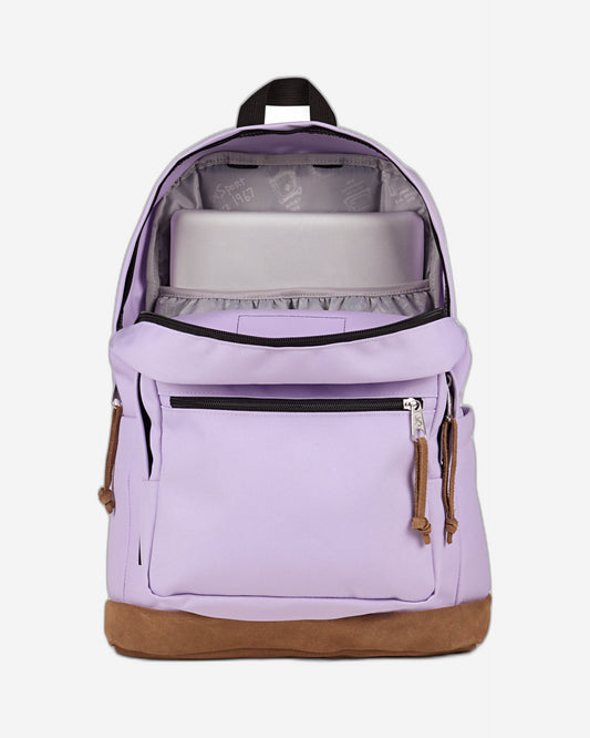 JanSport Right Pack Large laptop backpack Pastel Lilac EK0A5BAPW301