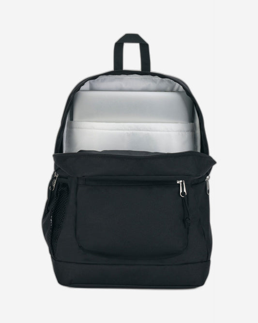 JanSport Cross Town Plus Medium laptop Black Backpack