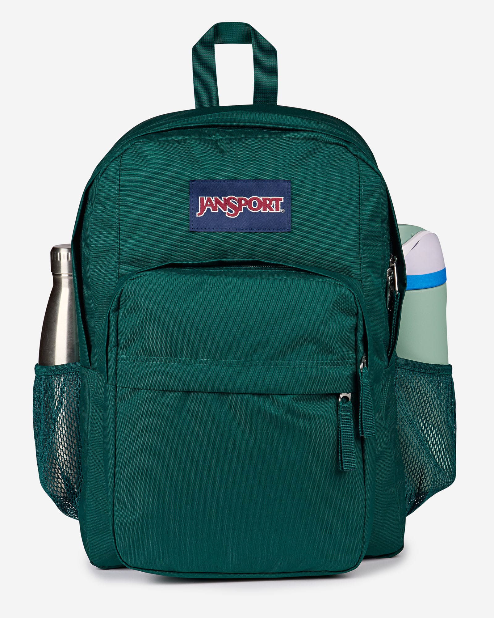 deep juniper jansport backpack Right Pack - The Cruiser Rucksack is crafted from tightly woven ripstop canvas that resists wear and tear and features a drawstring and lid closure JanSport Big Day Backpack Deep
