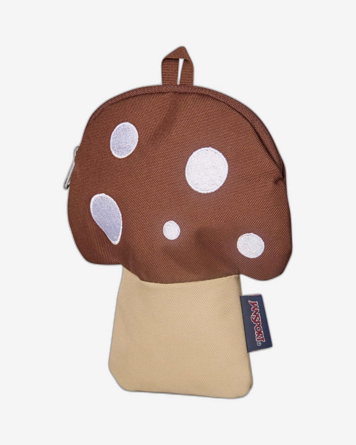 JanSport Mushroom Pouch Mushroom shaped pouch Basic Brown EK0A5BLW1T81