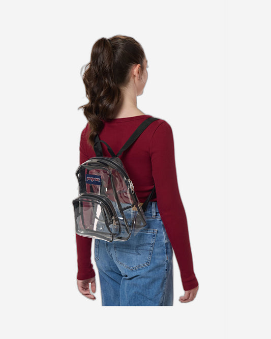JanSport Clear Mini Pack Small clear backpack Clear EK0A5BLY1W51