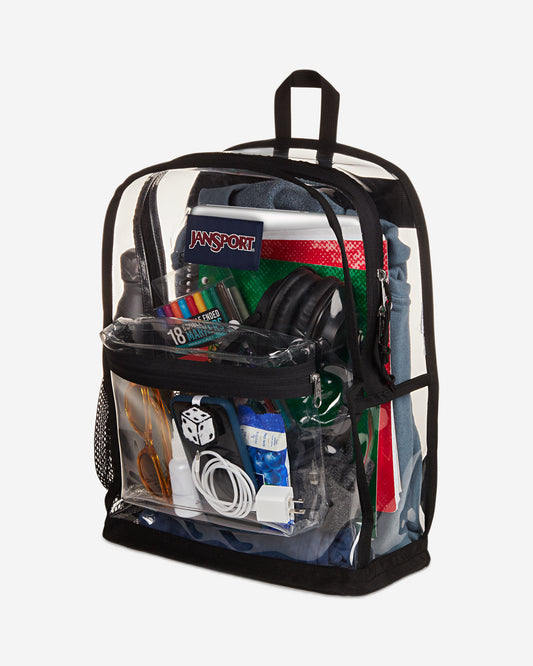 JanSport Clear Pack Clear Backpack Clear EK0A5BLD1W51