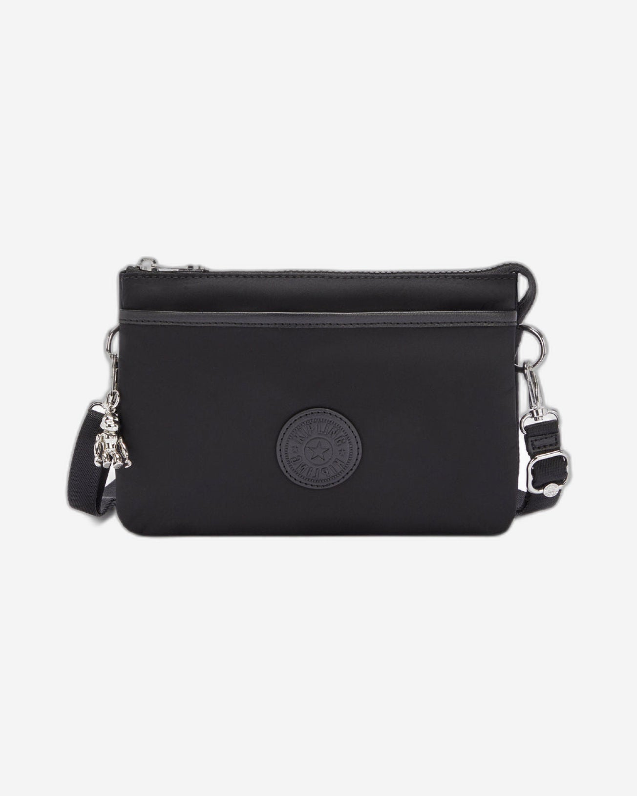 Kipling Riri Paka Black Large Pouch with Crossbody Strap C272323-79S