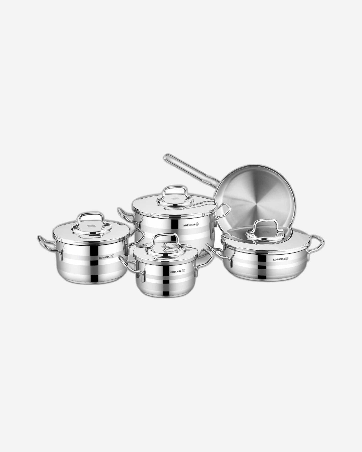 Korkmaz Astra2 Cookware Set 9Pc