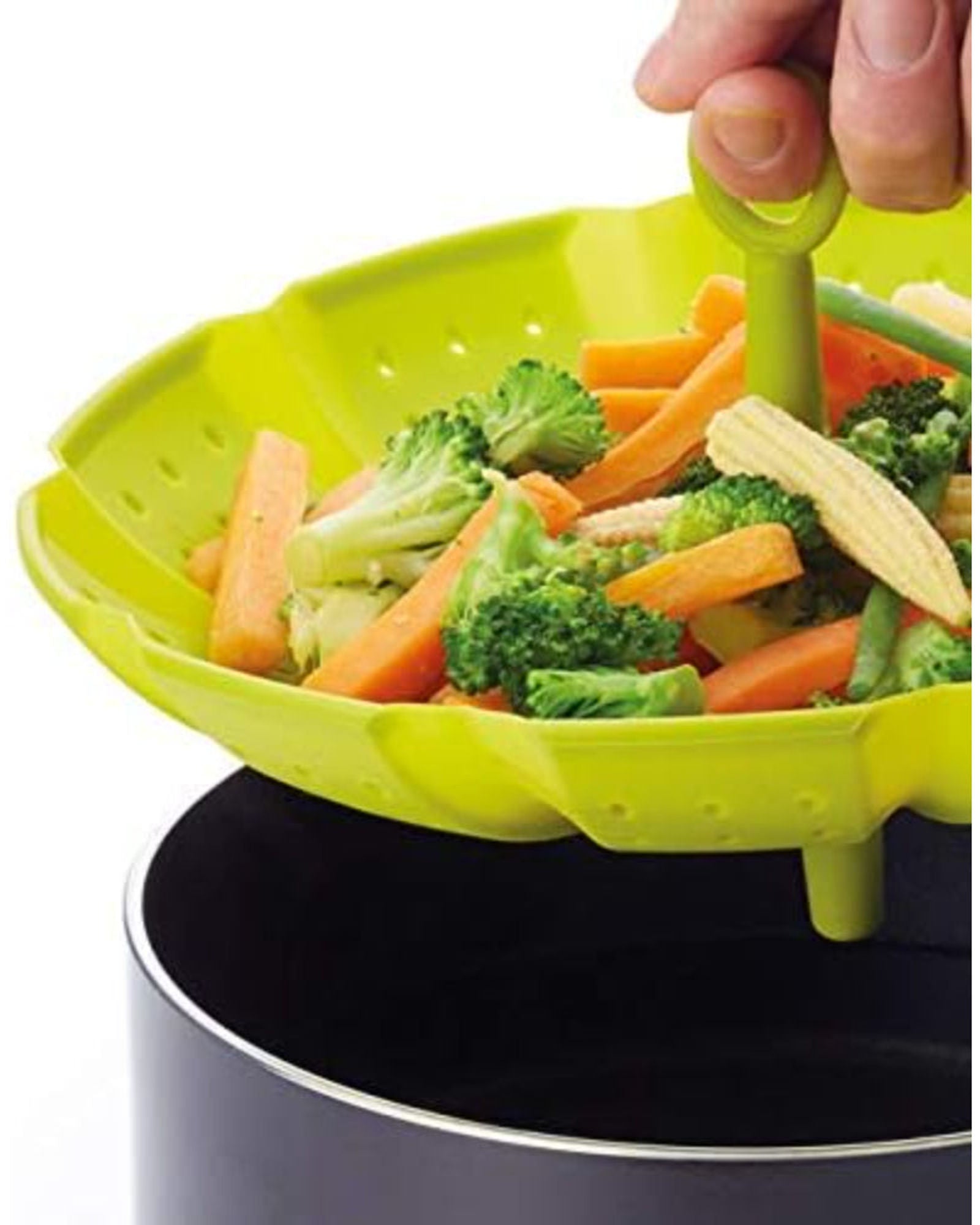 He Steaming Basket 24Cm Silicone