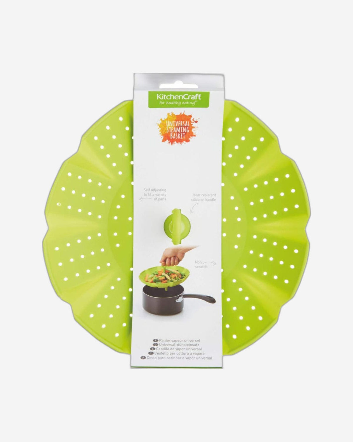 He Steaming Basket 24Cm Silicone