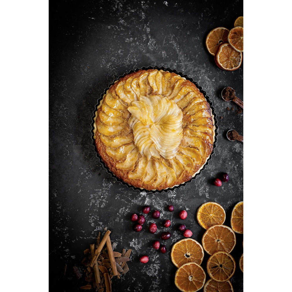 Mc Cb Quiche Tin 23Cm Non-Stick Black