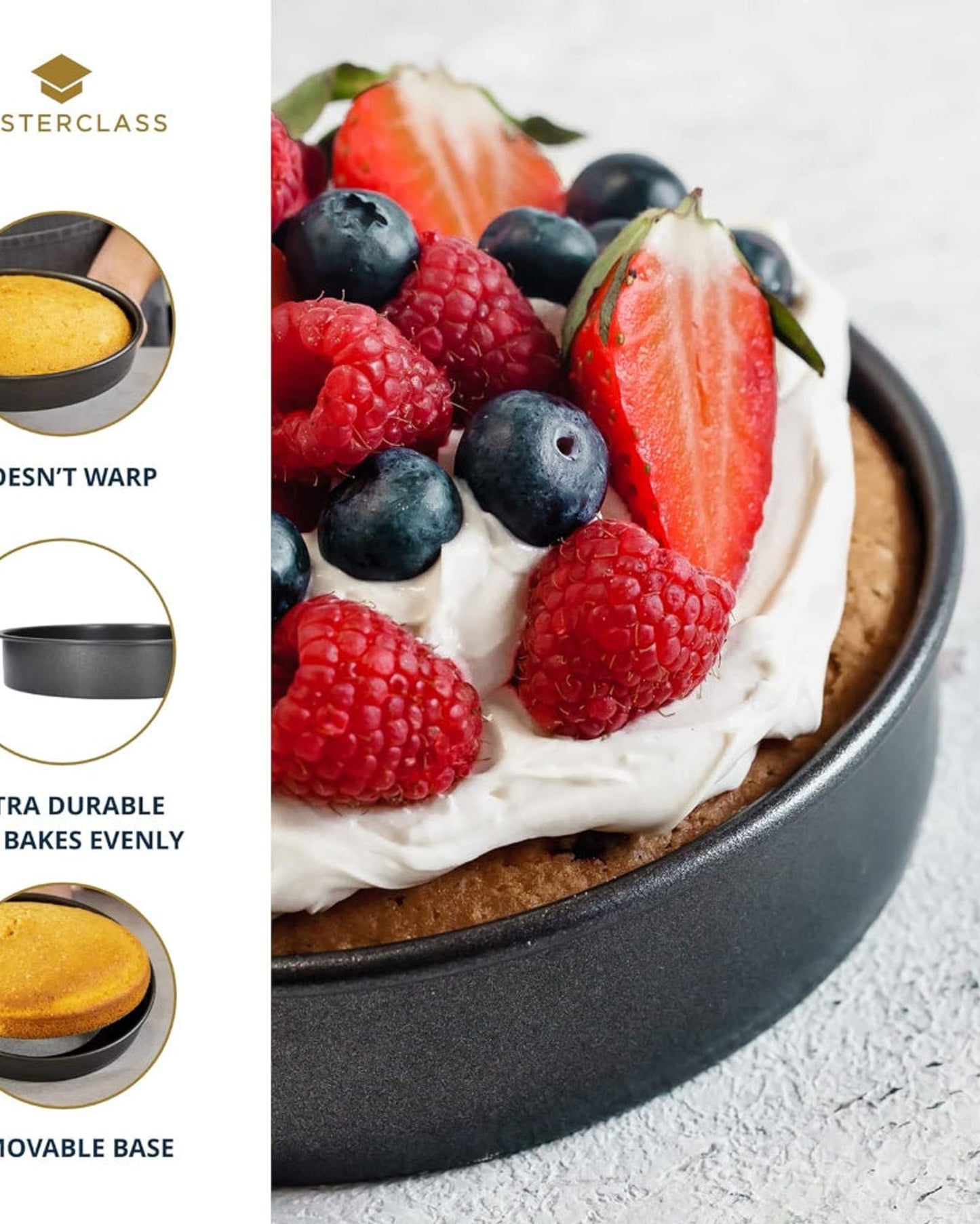 Mc Hb Round Sandwich Pan 20Cm Non-Stick