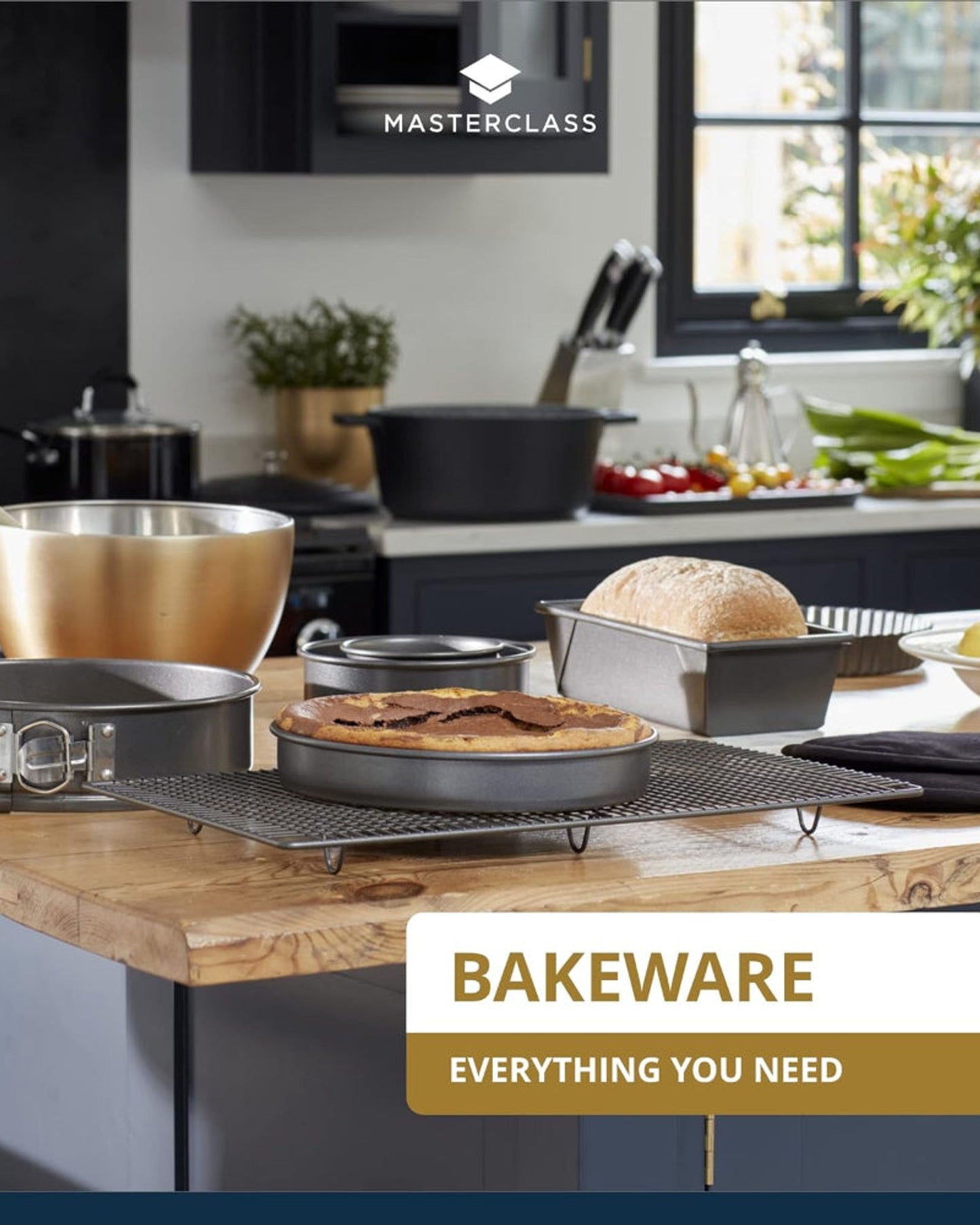 Mc Hb Deep Cake Pan 23Cm Non-Stick