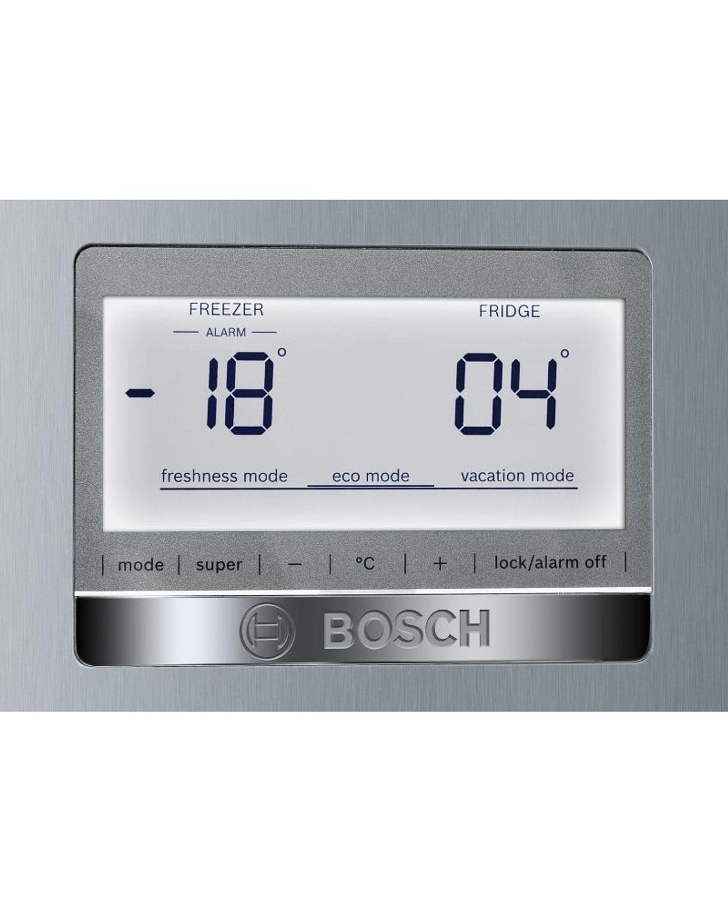 Bosch Freestanding Bottom Freezer Refrigerator, 505 L Net / 559 L Gross, Stainless Steel, German Engineering – KGN56HI30M