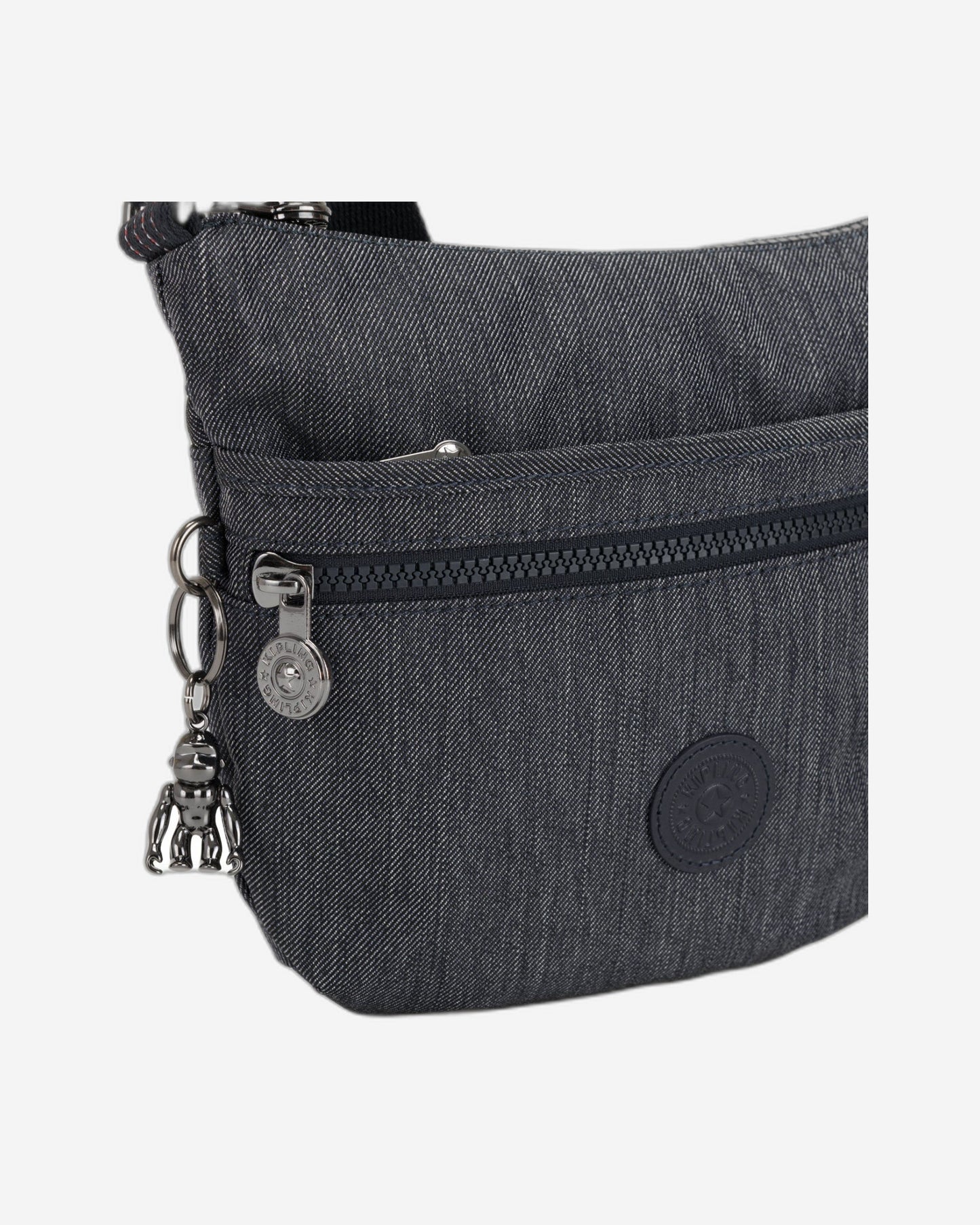 حقيبة كتف صغيرة من قماش الدنيم النشط من كيبلينج أرتو إس C2I3525-25E