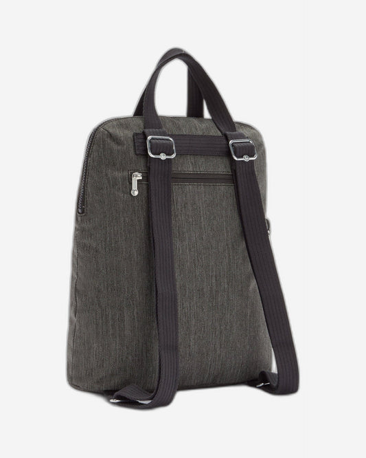 Kipling Kazuki Black Peppery Backpack with Laptop Sleeve C2I5923-78S