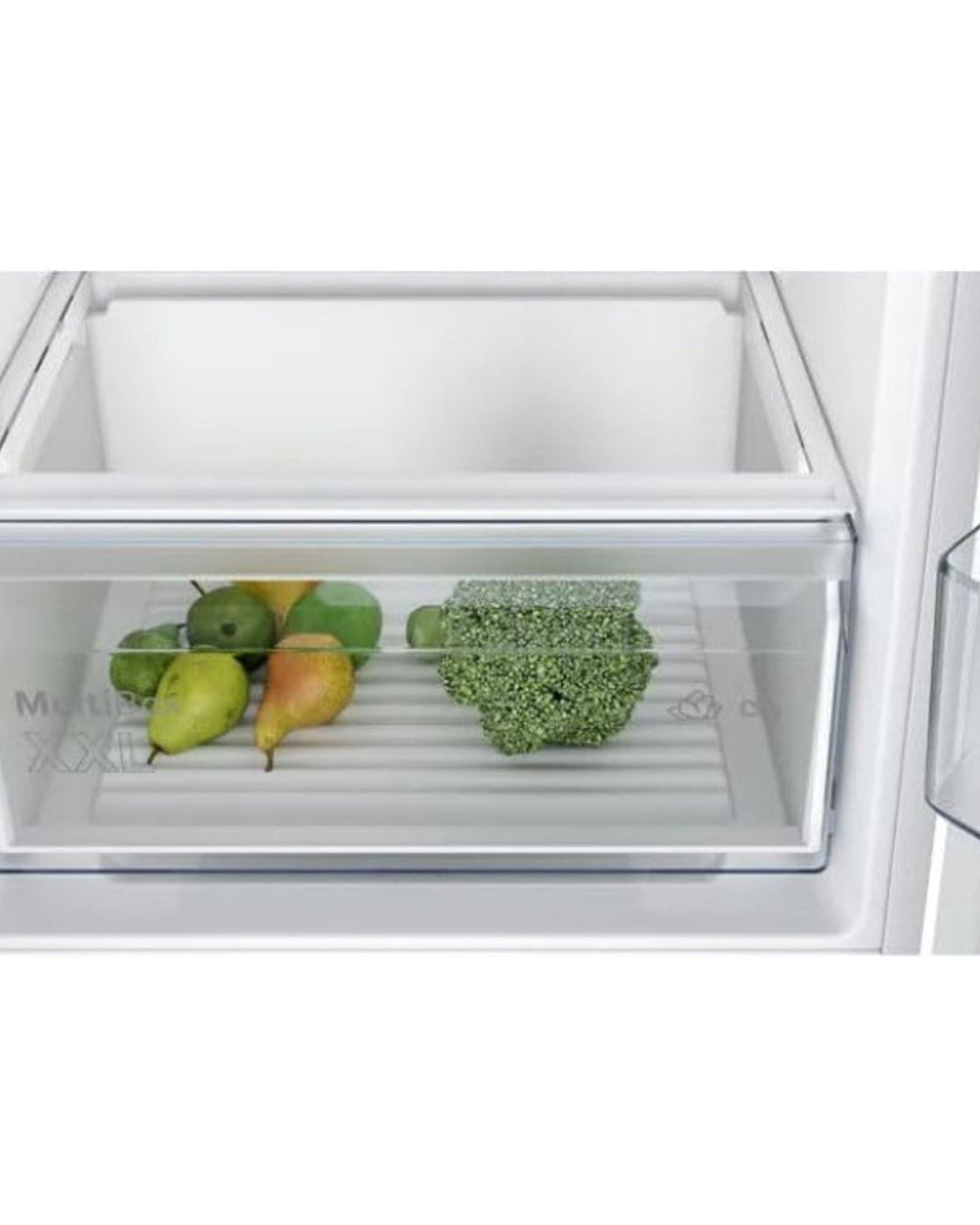 Bosch 270L Built-In Fridge-Freezer Low Frost MultiBox XXL Sliding Hinge – KIV87NSE0M White
