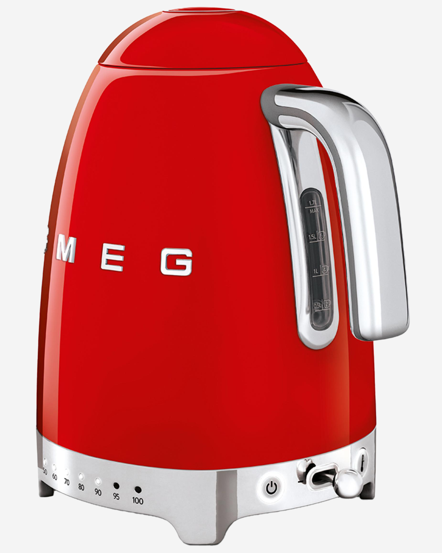Smeg Variable Temperature Kettle Red