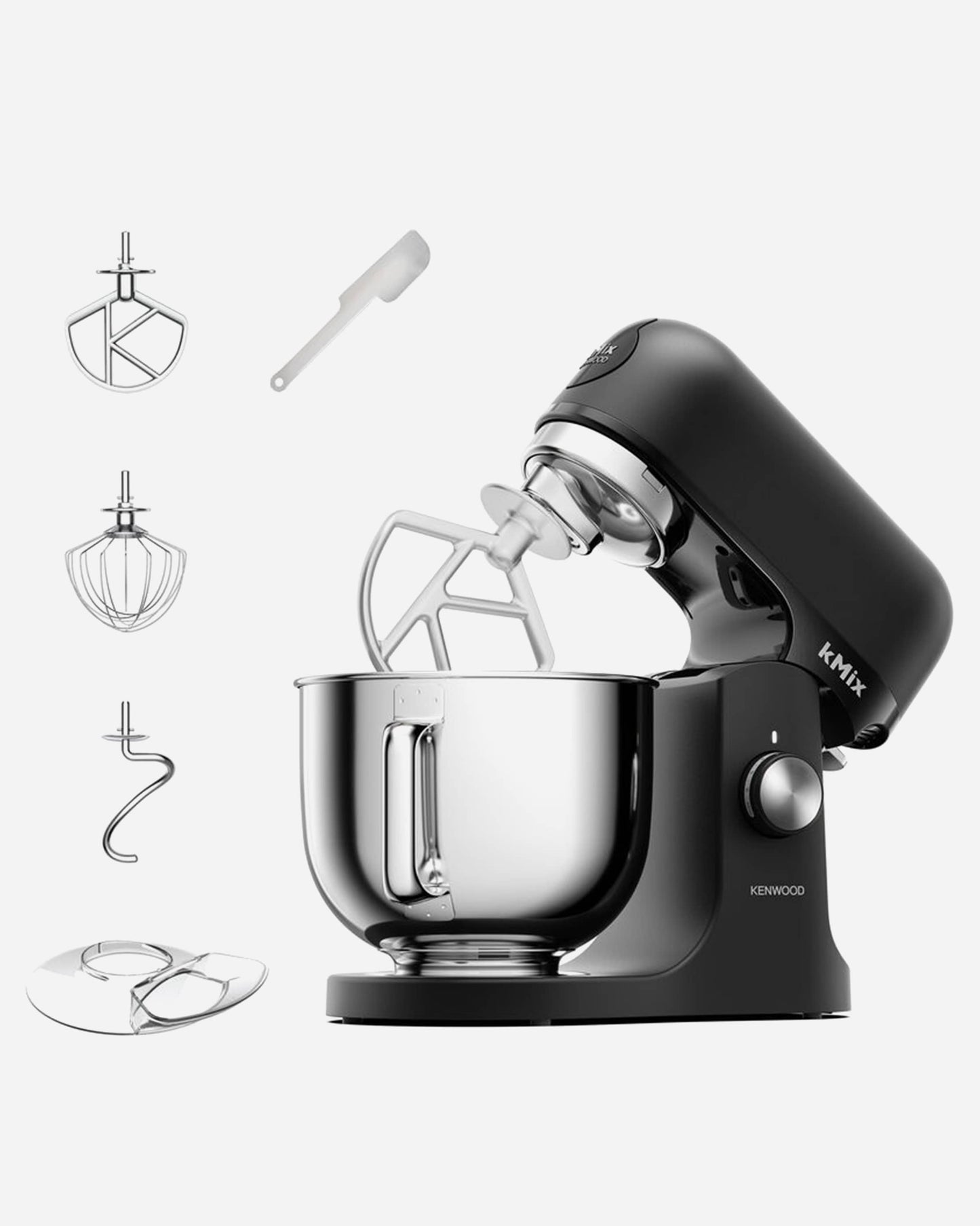 Kenwood kMix Kitchen Machine, Premium Design, Sleek Black – KMX751ABK (ESMA Certified)