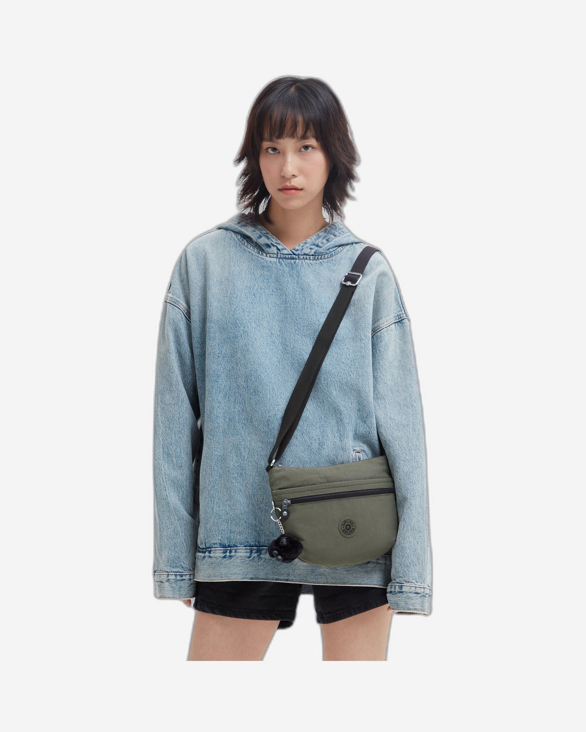 Kipling Arto S Green Moss Small Crossbody Bag C200070-88D