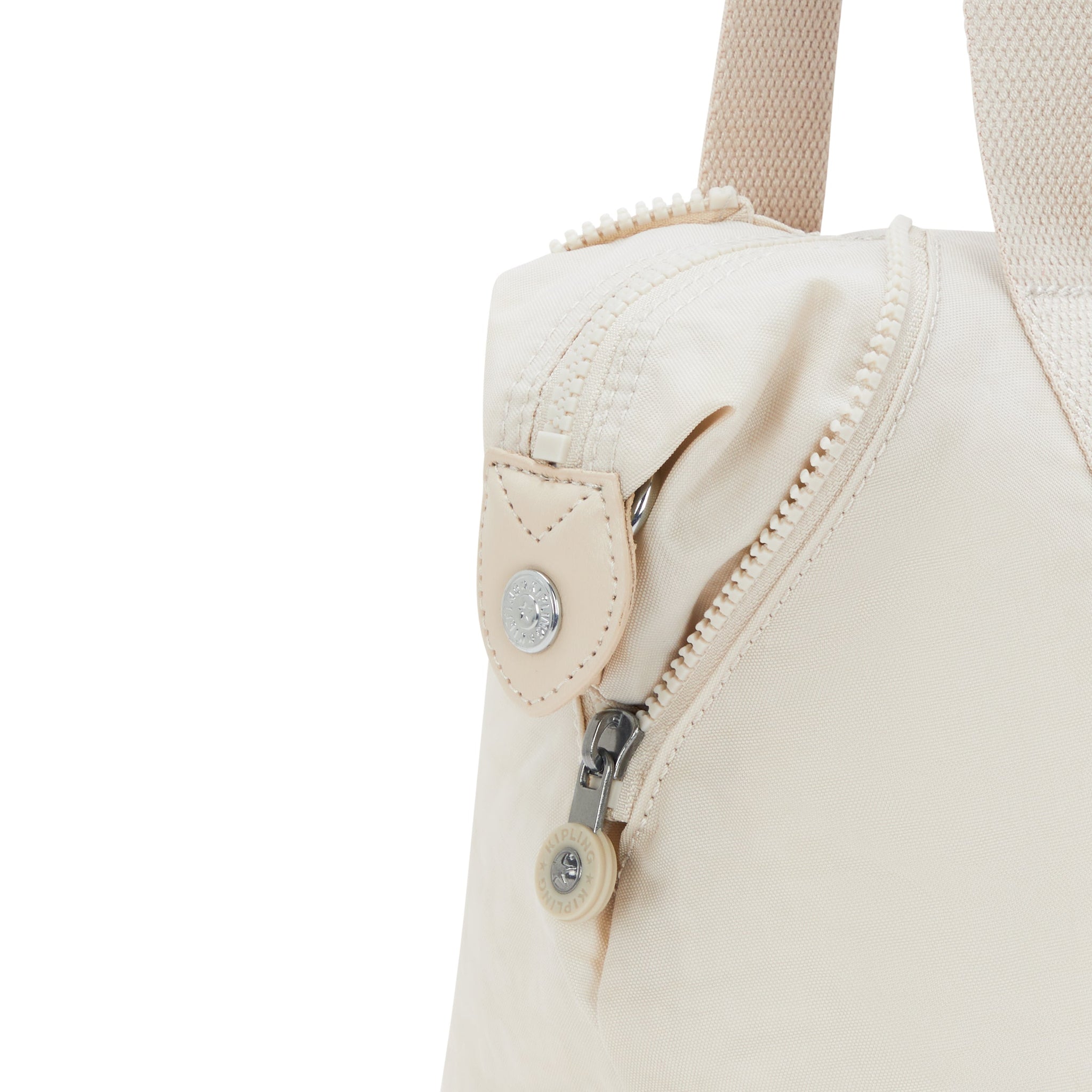 Kipling Art Mini Hideaway Beige Shoulder Bag 01327-7JR