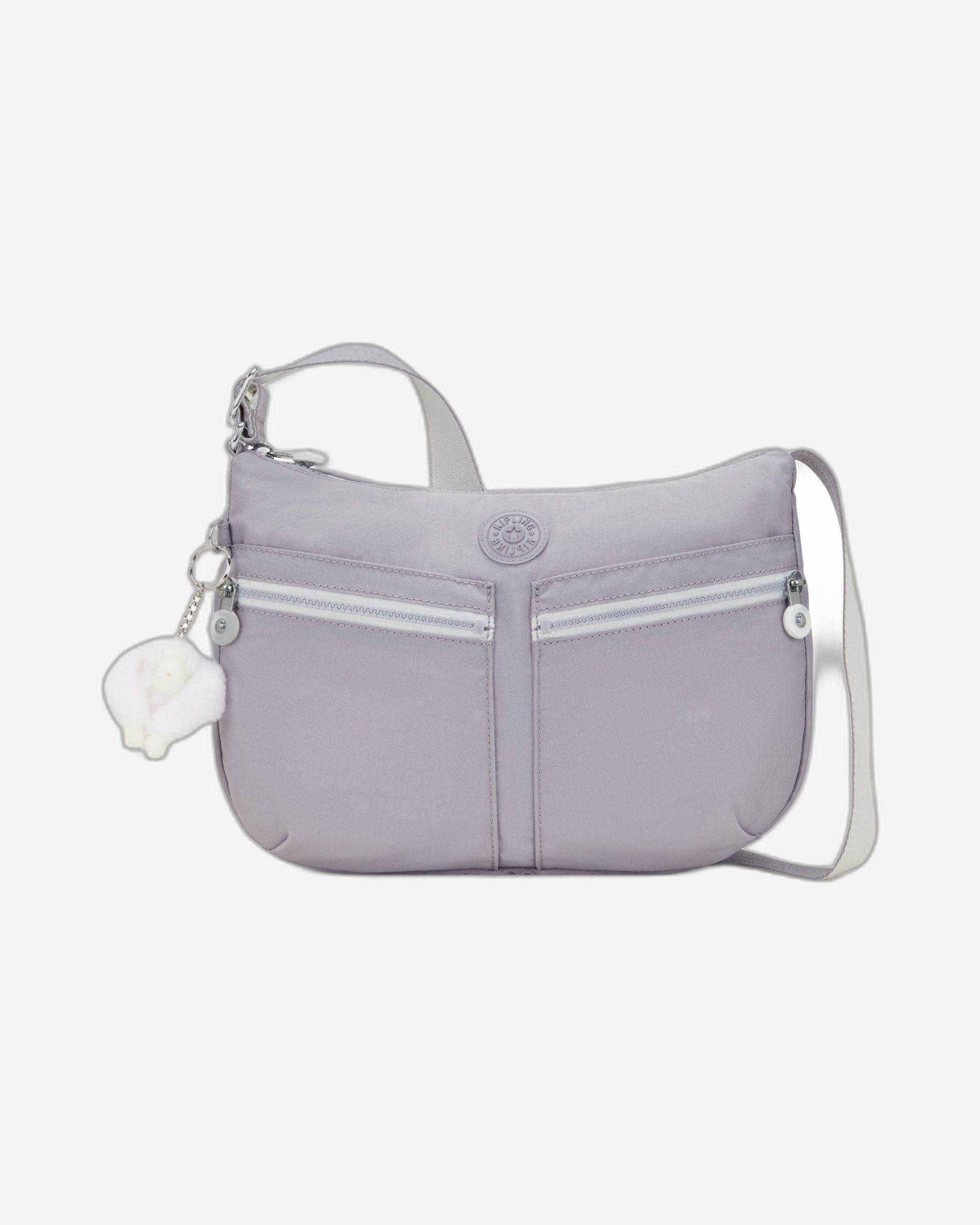 Kipling Izellah Tender Grey Medium Crossbody Bag C202144-1FB