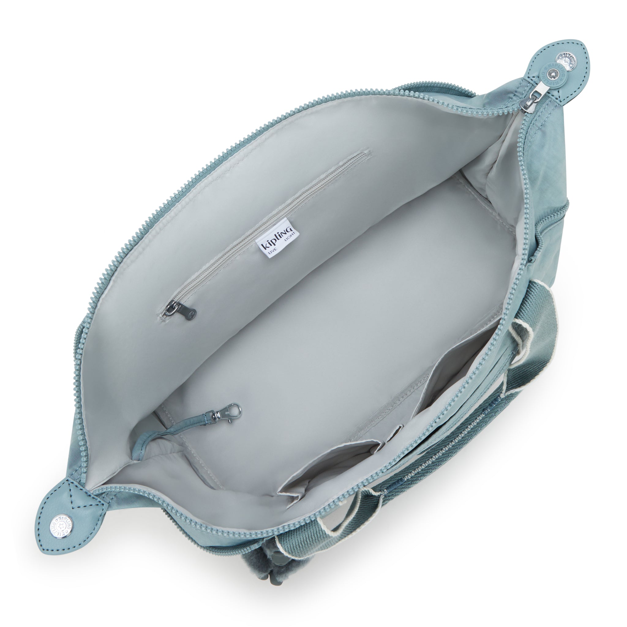 Kipling Art Relaxed Grey Tote Bag 10619-3NL