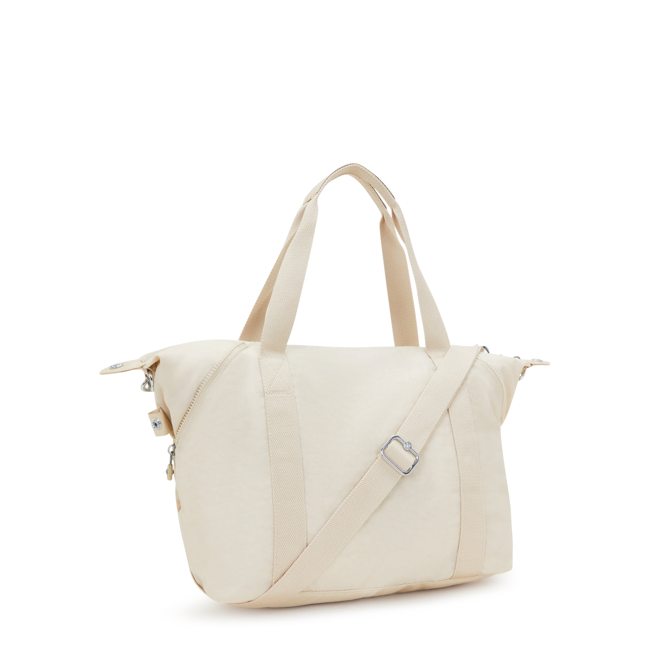 Kipling Art Hideaway Beige Tote Bag 10619-7JR