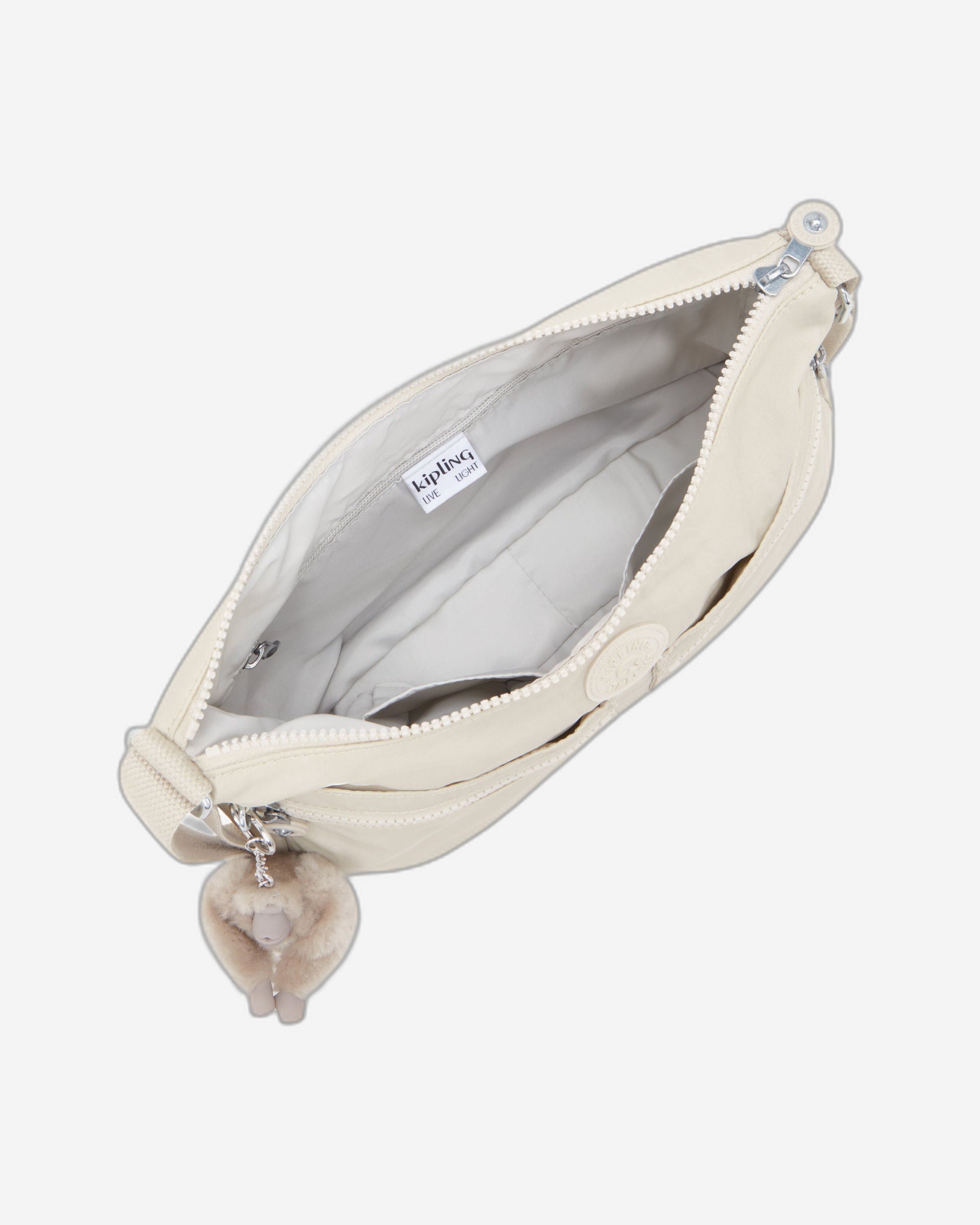 Kipling Izellah Beige Pearl Medium Crossbody Bag C212592-3KA