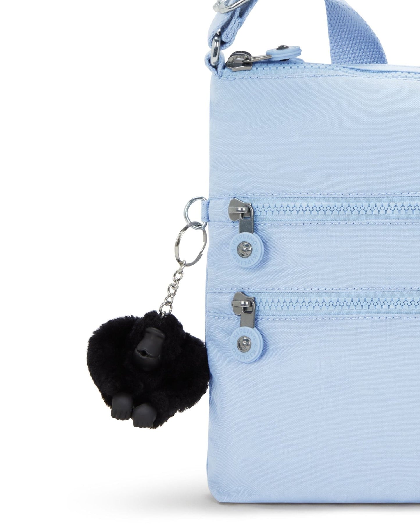 Kipling Alvar Cloudy Sky Blue Medium Crossbody 13335-2DS