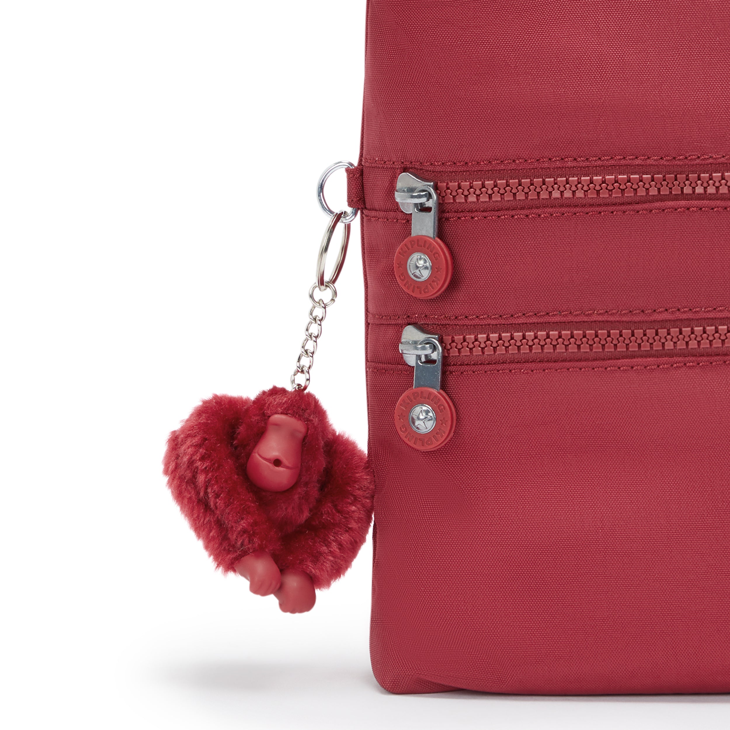 Kipling Alvar Funky Red Crossbody Bag 13335-4SS