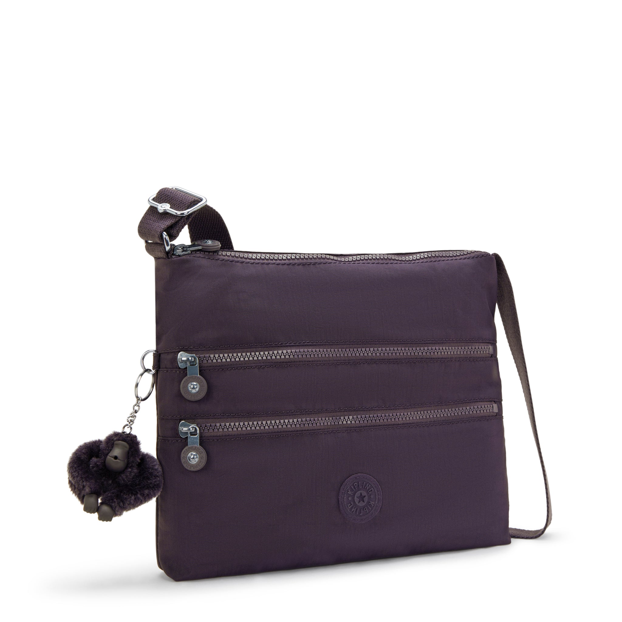 Kipling Alvar Ultimate Plum Crossbody Bag 13335-67U