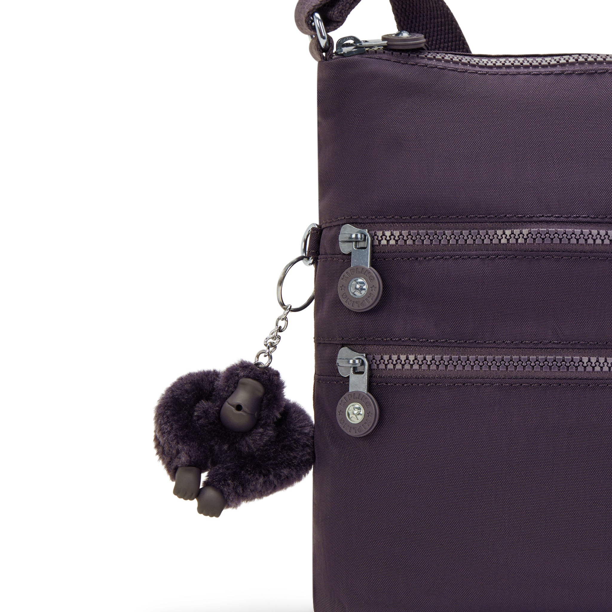 Kipling Alvar Ultimate Plum Crossbody Bag 13335-67U